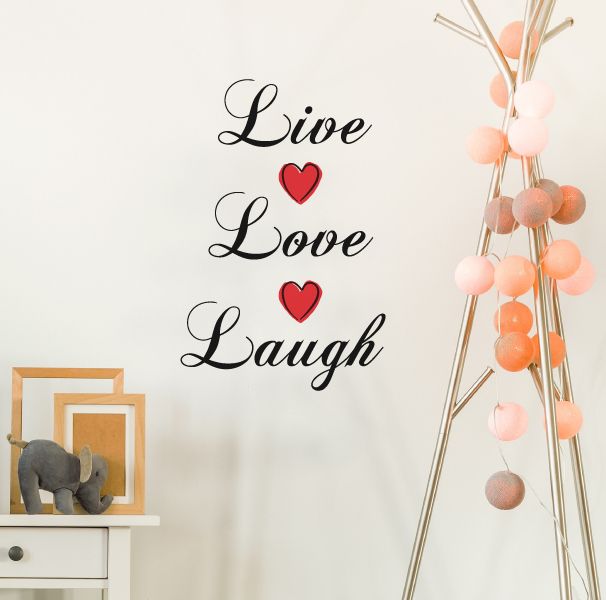 Live what you Love - Fabulous 3D shops Quote - SKU:LWYL