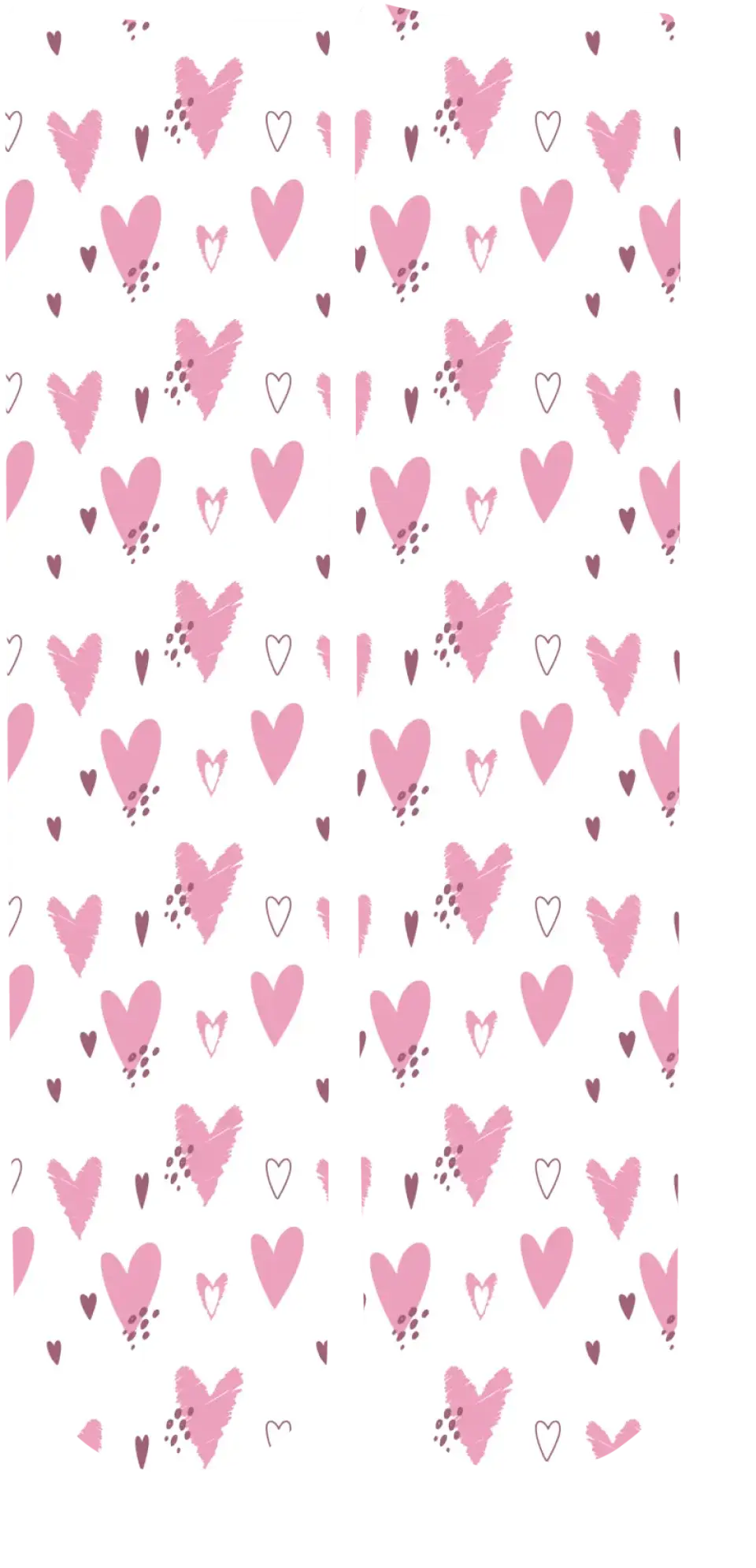 Personalised Valentine Face Socks - V08 Hearts_White P