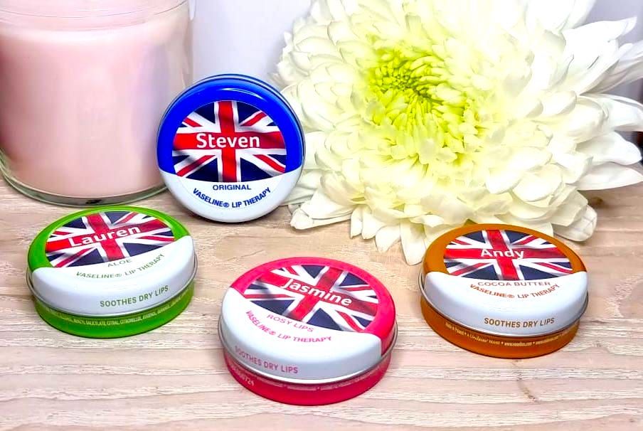 Personalised Vaseline - Cocoa Butter (JU_ED)